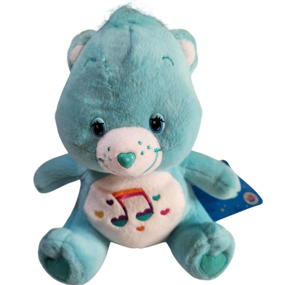 Care Bears Plush heartsong bear 10" stuffed animal toy nanco